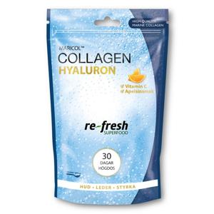Re-fresh Superfood Collagen Hyaluron +C, Apelsin, 150 g produkt bild