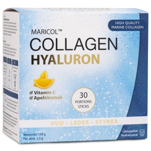 Re-fresh Superfood Collagen Hyaluron +C Appelsin 30 doseringsposer produktbillede