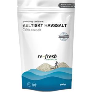 Re-fresh Superfood Keltiskt Havssalt Grovkornigt, 500 g produkt bild