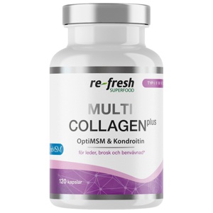Re-fresh Superfood MultiCollagen Plus 120 capsules 100 stk produktbilde