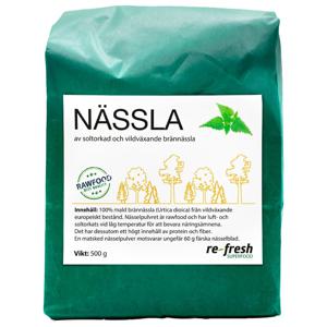 Re-fresh Superfood Nässelpulver 500 g produkt bild