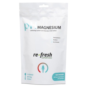 Re-fresh Superfood pH Magnesium 100 g produktbillede