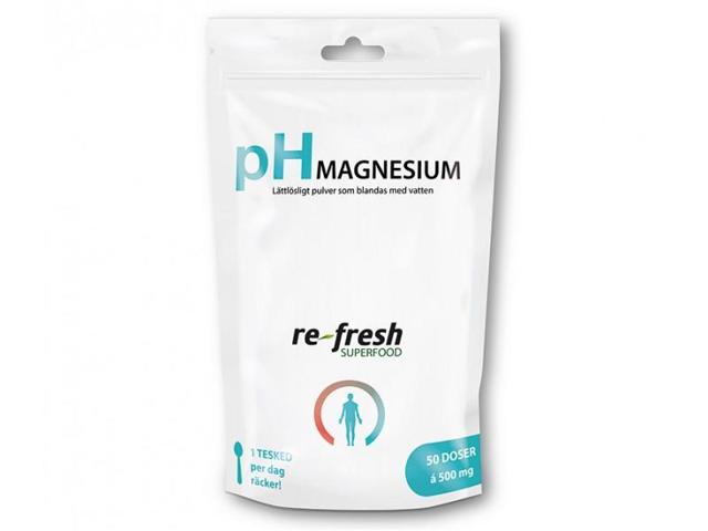 Re-Fresh Superfood pH-Pulver Magnesium 100 g