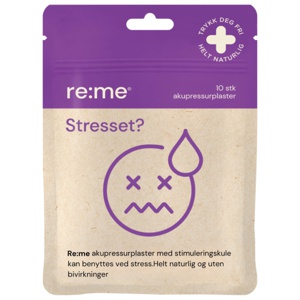 Re:me Stresset Akupressurplaster, 10 stk. produktbilde
