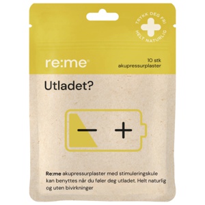 Re:me Utladet Akupressurplaster, 10 stk. produktbilde