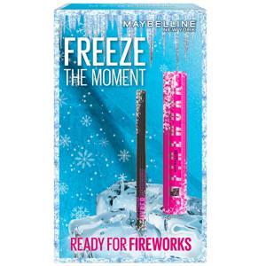 Maybelline Ready For Fireworks Lash Sensational Firework Mascara & Hyper Precise Liquid Eyeliner 1 pcs produkt bild