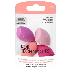 Real Techniques 4 Mini Miracle Complexion Sponges produktbillede