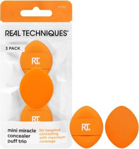 Real Techniques Mini Miracle Concealer Puff Trio 3 stk produktbillede