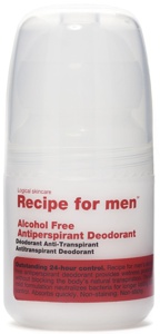 Recipe For Men Antiperspirant Deodorant Alcohol Free 60 ml produktbillede