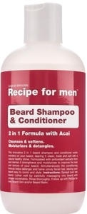 Recipe For Men Beard Shampoo & Conditioner produktbillede