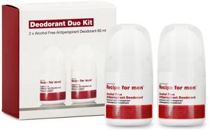 Recipe for men Deokit Deodorant-kit 60 + 60 ml produkt bild