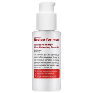 Recipe for men Instant Recharge Ultra Hydrating Face Gel 75 ml produktbilde