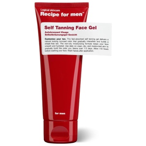 Recipe for men Self Tanning Face Gel Produktbild