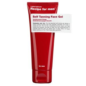 Recipe For Men Self Tanning Face Gel produkt bild
