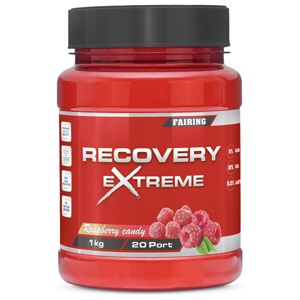 Recovery Xtreme Återhämtningsdryck 1000 g Hallongodis produkt bild