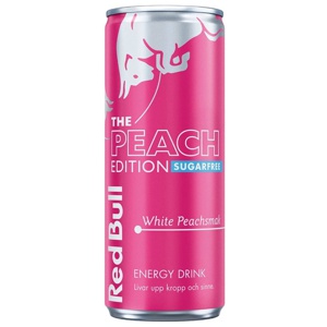 Red Bull Summer Edition White Peach Sugarfree 250 ml produkt bild