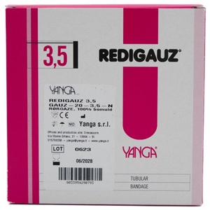 Redigauz tubegaze 3,5cm x 20m 1 stk produktbillede