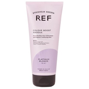 REF Stockholm Colour Boost Masque Nourishing Colour Mask 200 ml Platinum Blonde produkt bild