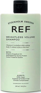 REF Stockholm Weightless Volume Shampoo 285 ml produktbilde