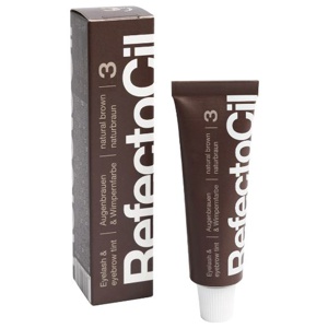 RefectoCil Eyelash & Brow Tint No.3 Natural Brown 15 ml produkt bild