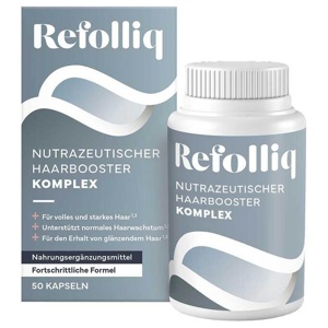 Refolliq nutrazeutischer Haarbooster Komplex Kapseln, 50 St Kapseln Produktbild