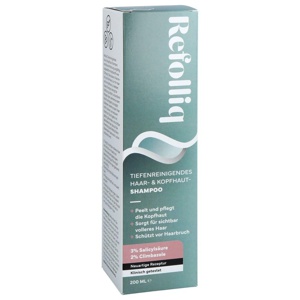 Refolliq TIEFENREINIGENDES HAAR- & KOPFHAUT SHAMPOO 200 ml Shampoo Produktbild