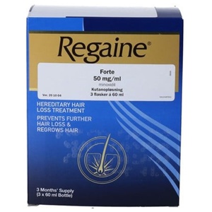 Regaine Forte - 3 x 60 ml produktbillede