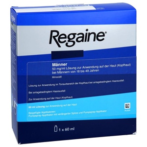 REGAINE Männer 50 mg/ml Lsg.z.Anw.a.d.Kopfhaut Produktbild