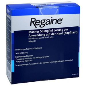 REGAINE Männer 50 mg/ml Lsg.z.Anw.a.d.Kopfhaut Produktbild