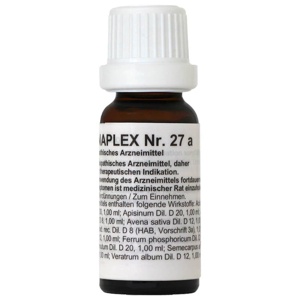 REGENAPLEX Nr.27 a Tropfen zum Einnehmen Produktbild