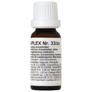REGENAPLEX Nr.33/za Tropfen zum Einnehmen Produktbild