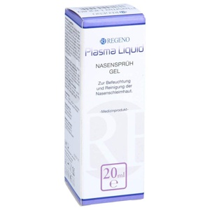 REGENO Plasma Liquid NASENSPRÜH GEL 20 ml Nasendosierspray Produktbild