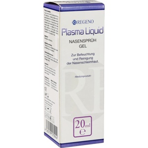 REGENO Plasma Liquid NASENSPRÜH GEL 20 ml Nasendosierspray Produktbild