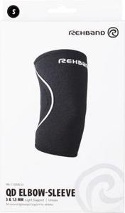 Rehband QD Elbow Sleeve, S, Black produkt bild