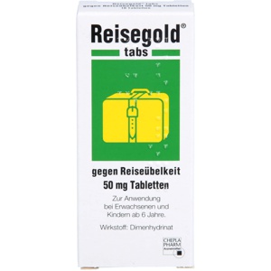 REISEGOLD Tabs gegen Reiseübelkeit Produktbild