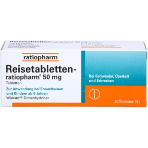 REISETABLETTEN-ratiopharm Produktbild