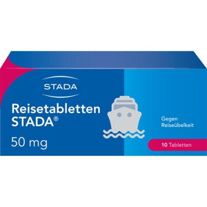 Reisetabletten STADA, 10 St Tabletten Produktbild