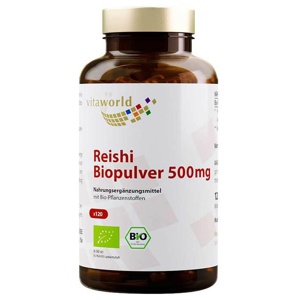 REISHI BIOPULVER 500 mg Kapseln Produktbild
