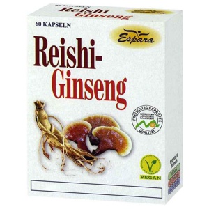 Reishi-Ginseng Kapseln, 60 St Kapseln Produktbild