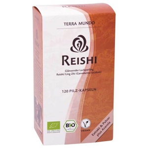 Reishi Vitalpilz Bio Terra Mundo Kapseln, 120 St Kapseln Produktbild