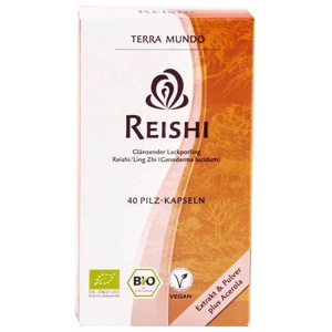Reishi Vitalpilz Bio Terra Mundo Kapseln, 40 St Kapseln Produktbild