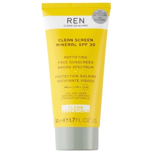 REN Clean Screen Mineral SPF 30 Mattifying Face Sunscreen produktbillede