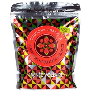Renée Voltaire Crunchy Granola Med Jordbær, Hasselnød Og Kokos   450 g produktbillede