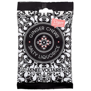 Renée Voltaire Ginger Chews Saltlakrits 84 g produkt bild