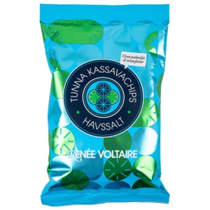 Renée Voltaire Tunna Kassavachips Havssalt 100 g produkt bild
