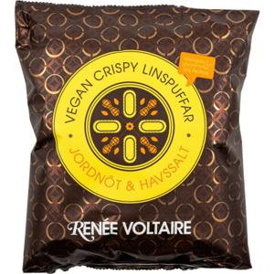 Renée Voltaire Vegan Crispy Linspuffar Jordnöt & Havssalt EKO 90 g produkt bild