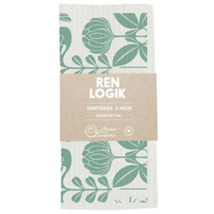 REN LOGIK Disktrasa 2-pack grön/gul produkt bild