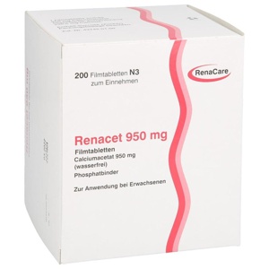 RENACET 950 mg Filmtabletten Produktbild