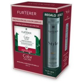Rene Furterer Color Glow Mask + Hairspray Set 2 Pcs Produktbild