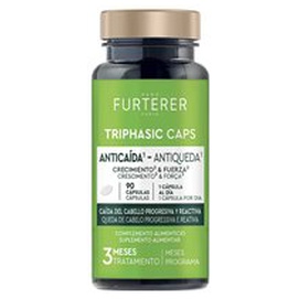 Rene Furterer Triphasic Caps Anti-Hair Loss Food Supplement Capsules 90 Units Produktbild